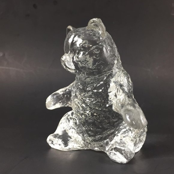 Mosser Accents Vintage Clear Bear Paperweight Mosser Poshmark